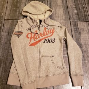 Harley-Davidson Women's Zip Up Hoodie Size Small